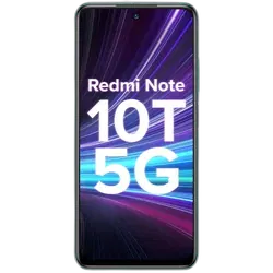 Refurbished Xiaomi Redmi Note 10T 5G mint green front