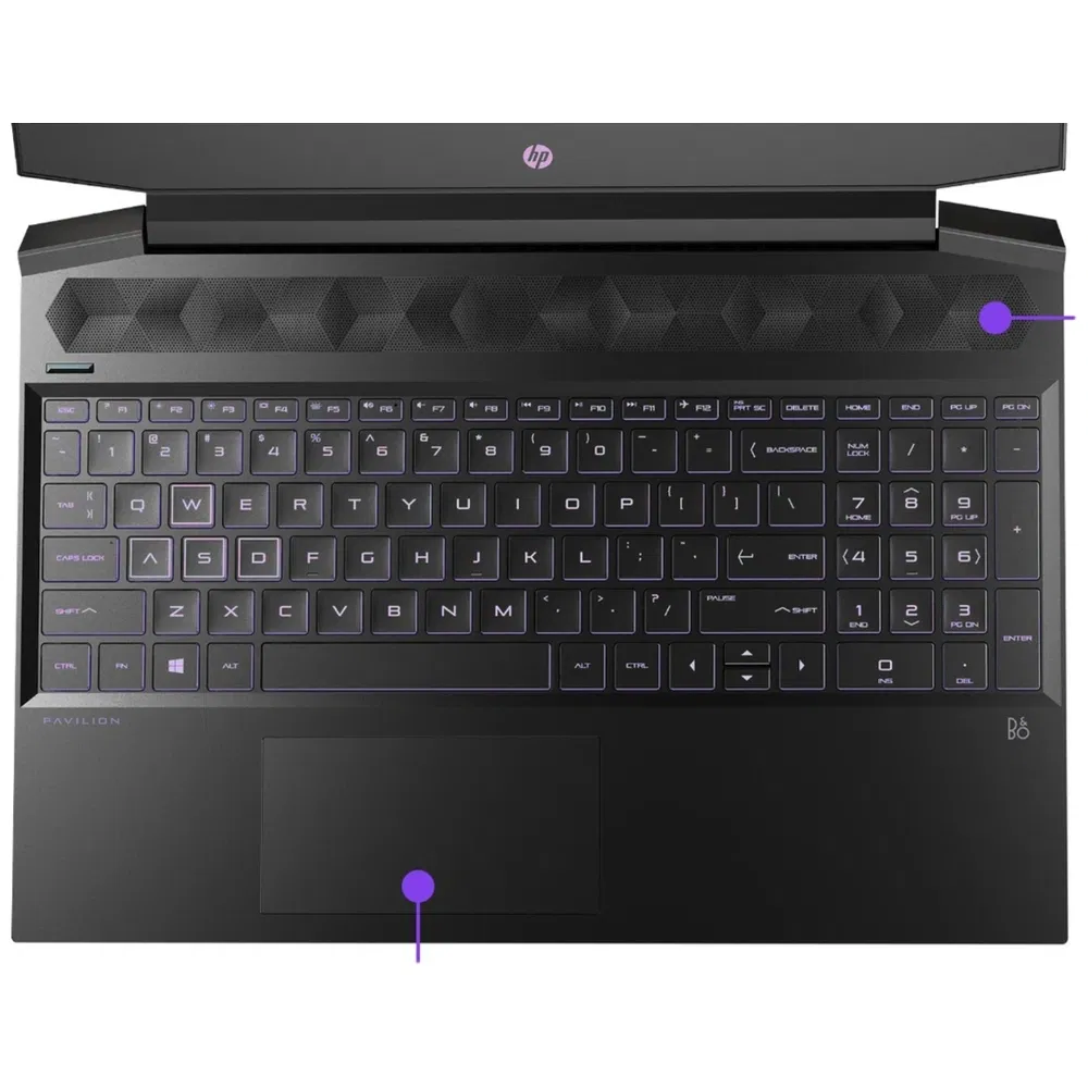 HP/Compaq Pavilion Gaming Series 15-ec2146ax (AMD Ryzen7 5000H Series 15.6 Inch)- Refurbished_Black_Top_126837