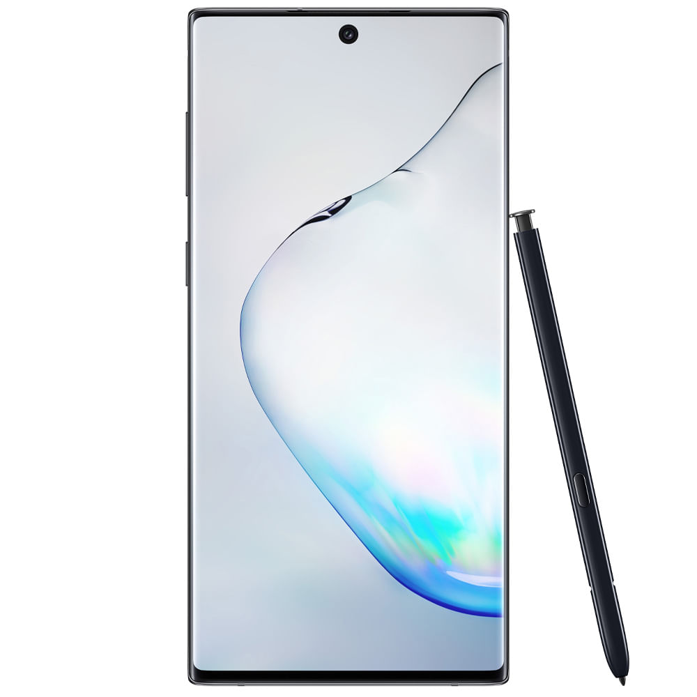 Samsung Galaxy Note 10 - Refurbished_Aura Black_Front_50289
