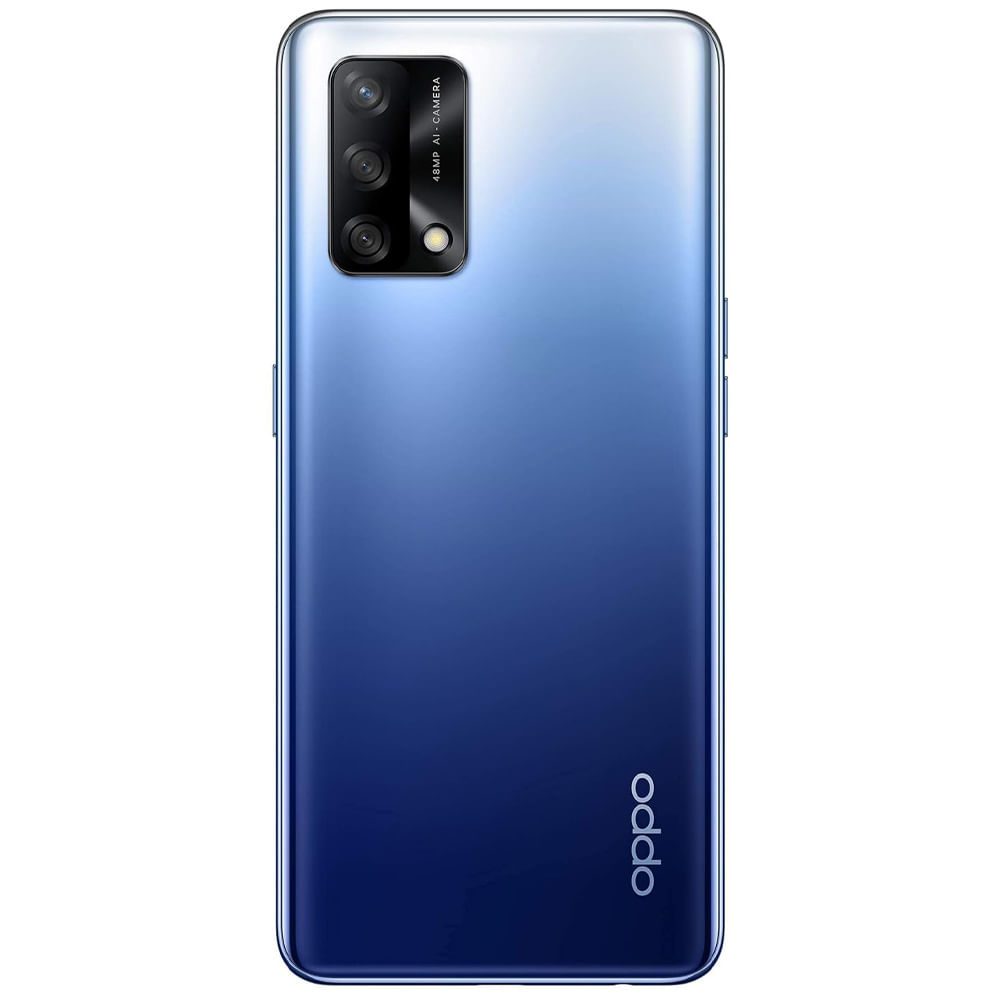 OPPO F19 - Refurbished_Midnight Blue_Back_49506