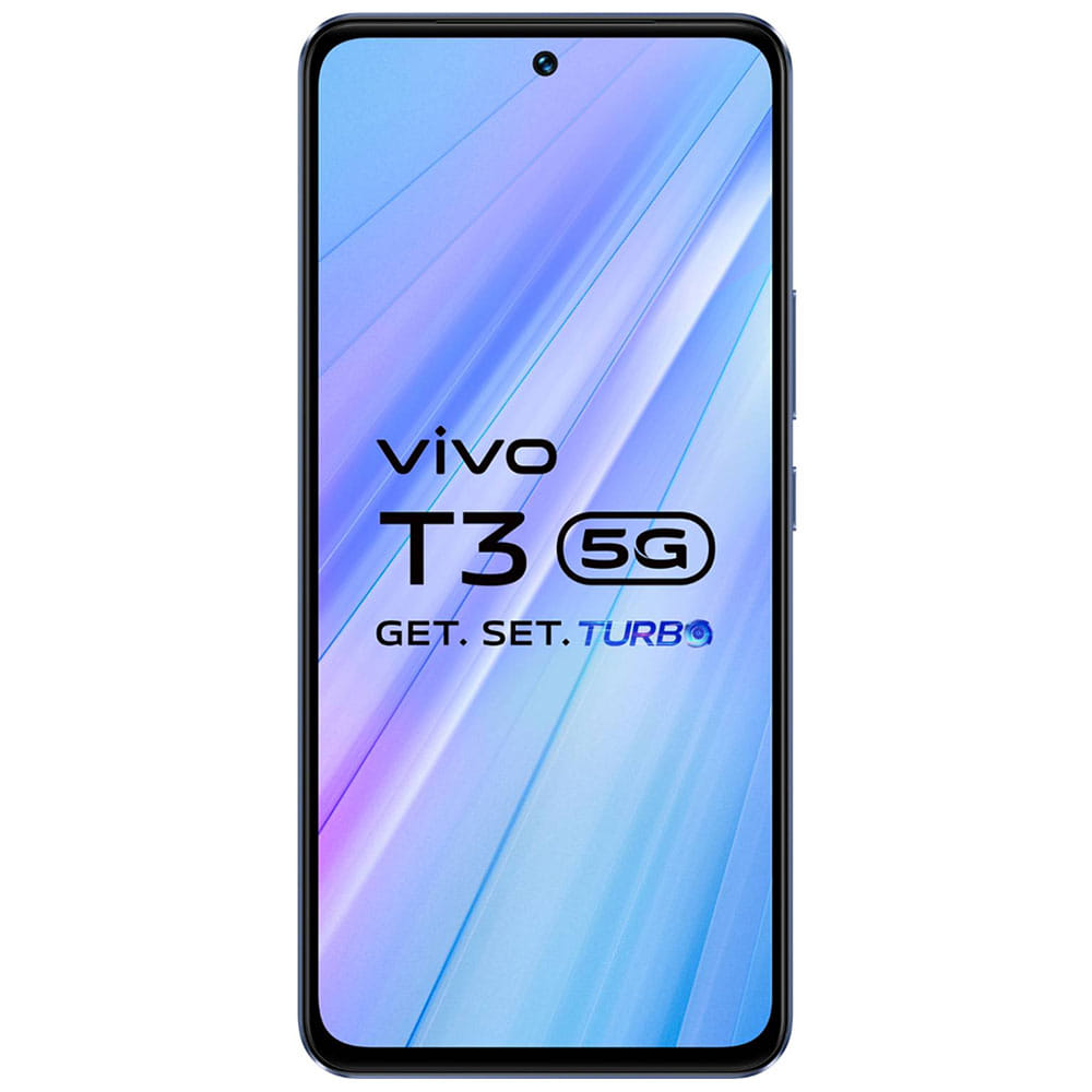 Vivo T3 5G - Refurbished	-Cosmic blue-front