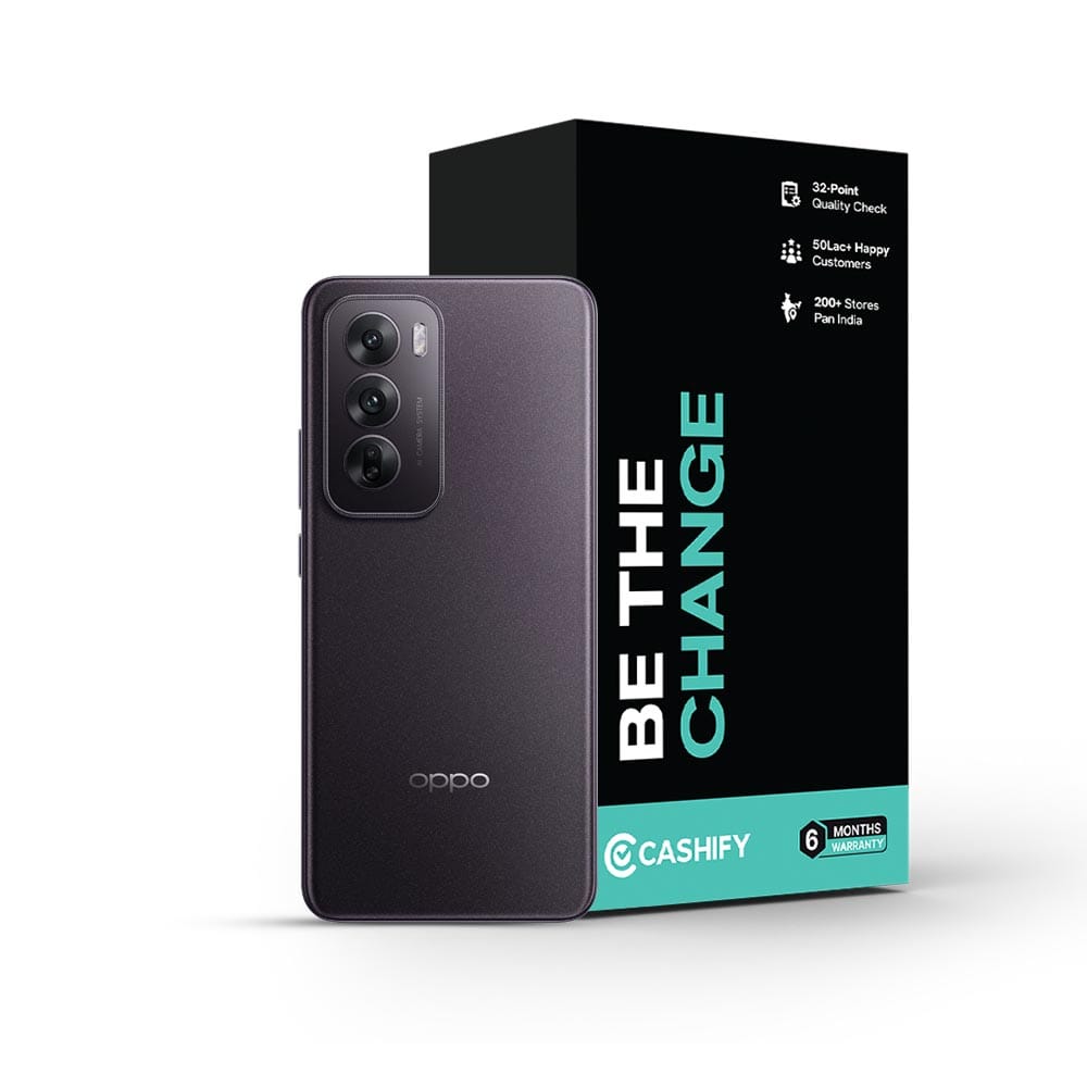 OPPO Reno12 5G - Refurbished_Matte Brown_Phone With Box_46680