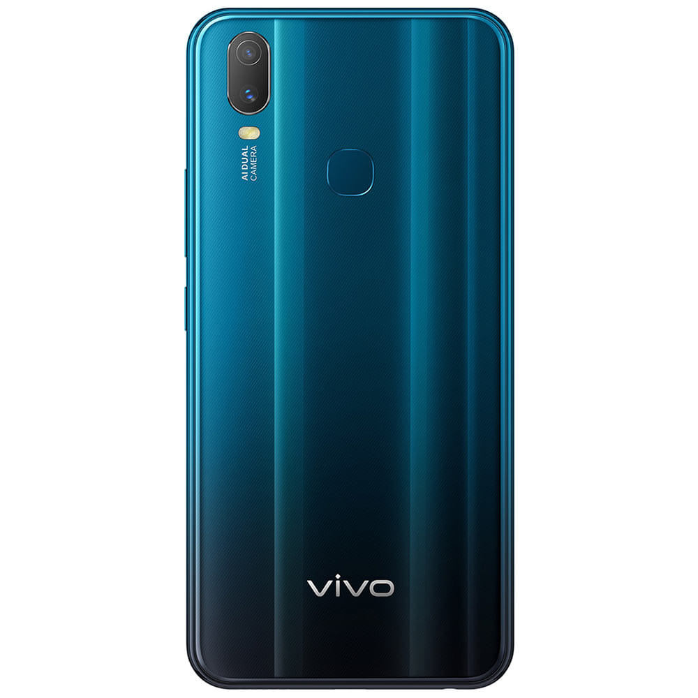 Vivo Y11 2019 - Refurbished_Mineral Blue_Back_48919