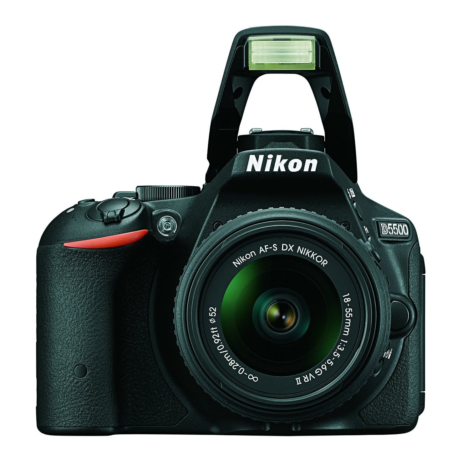 Nikon D5500 24.2MP DSLR - Refurbished_Black_Top_90098