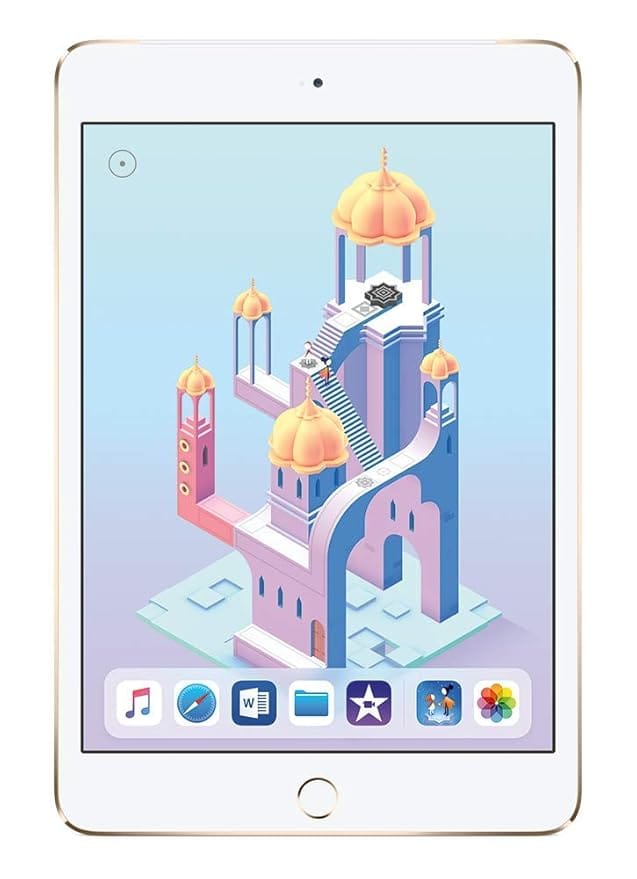 Apple iPad Mini 4 2015 (7.9 inch, Wi-fi Only)- Refurbished_Gold_Front_87282