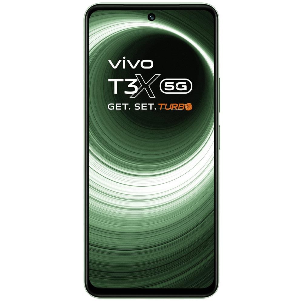 Vivo T3x 5G - Refurbished_Celestial Green_Front_52443