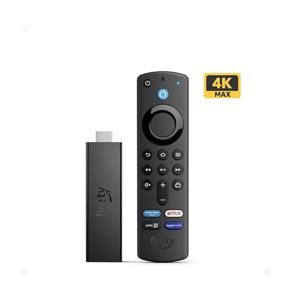 Amazon FireTV Stick 4K Max Streaming Device and Alexa Voice Remote - Refurbished Superb - Black