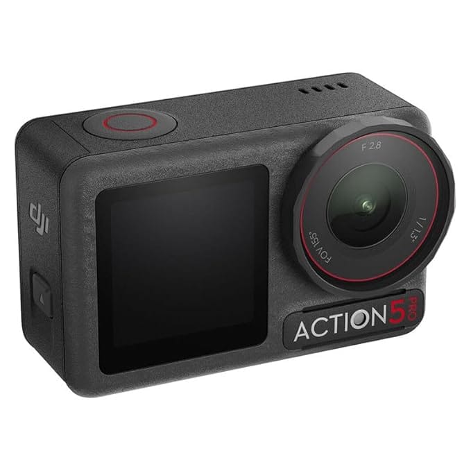 DJI OSMO Action 5 Pro Adventure 40MP Action Camera - Refurbished_Black_Back_88563