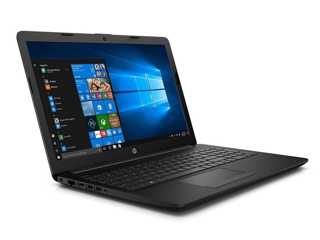 HP/Compaq HP 15 Series 15s-du2060TX (Intel Core i3 10th Gen 15.6 Inch)- Refurbished_Black_Left Side_60541