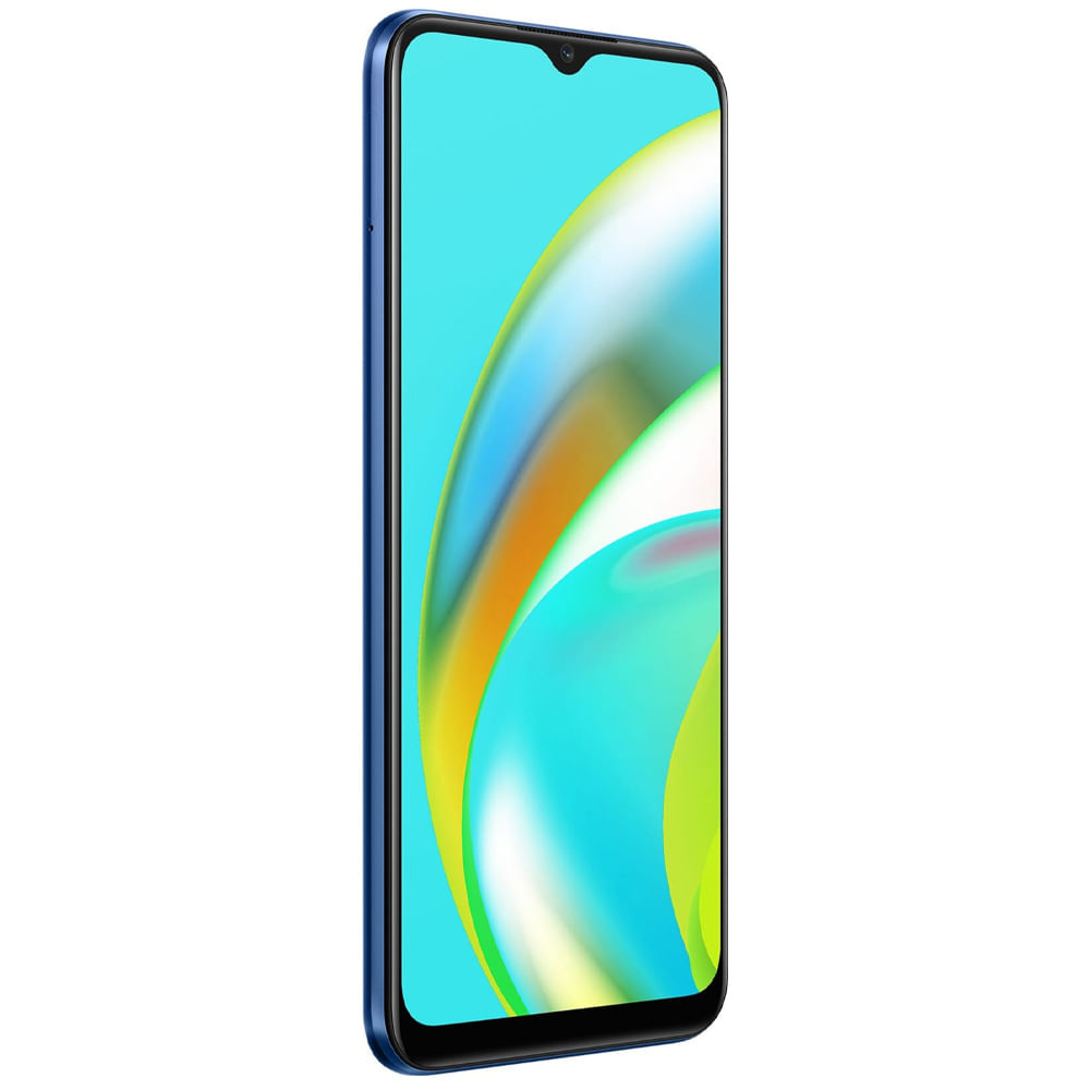 Realme C12 - Refurbished_Blue_Left Side_60210