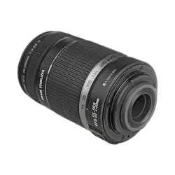 Canon 55-250mm Telephoto Zoom Lens - Refurbished Good - Black - Refurbished_Black_Back_70454