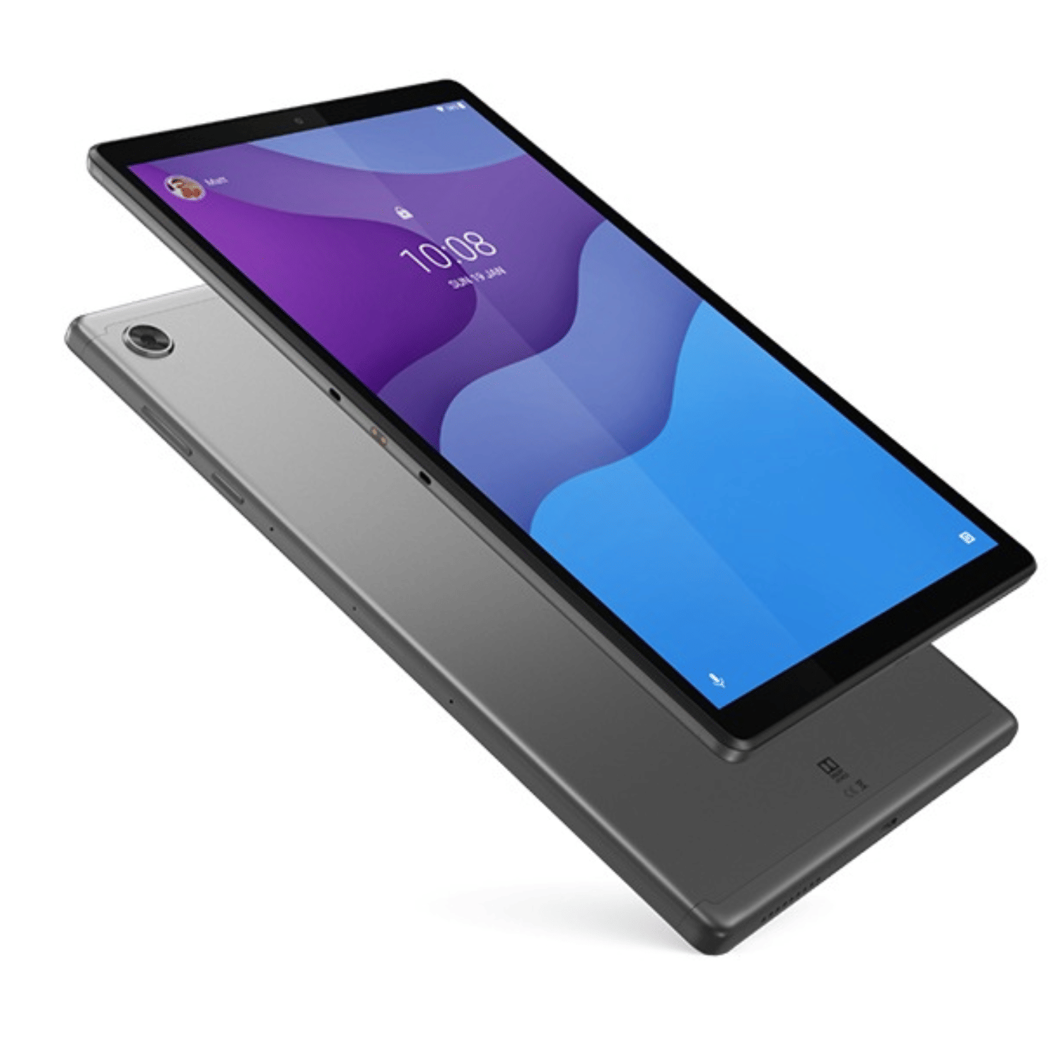 Lenovo Tab M10 HD 2nd Gen (10.1 inch , Wifi Only)- Refurbished_Platinum Gray_Top_89382