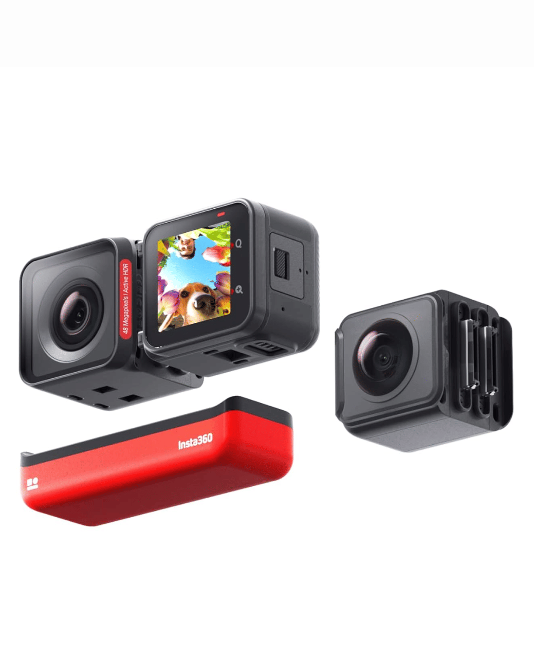 Insta360 ONE RS Twin Edition - Refurbished_Black_Front_115690
