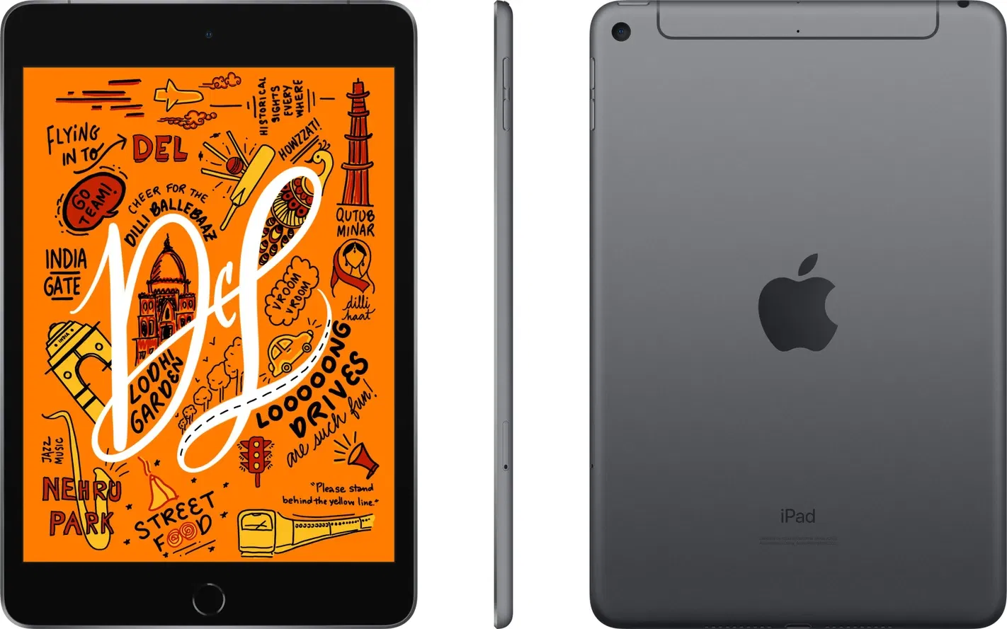 Apple Ipad Mini 2019 5th Generation (7.9 inch, Wifi Only)- Refurbished_Space Gray_Top_89834