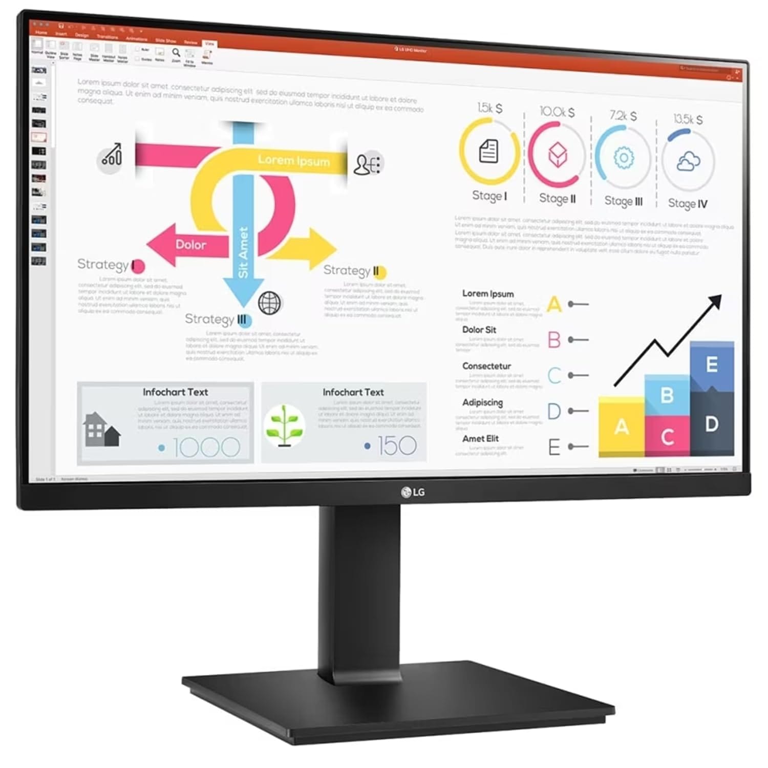 LG 24QP750 24 Inch IPS 75 Hz QHD Monitor  - Unboxed_Black_Right Side_89771