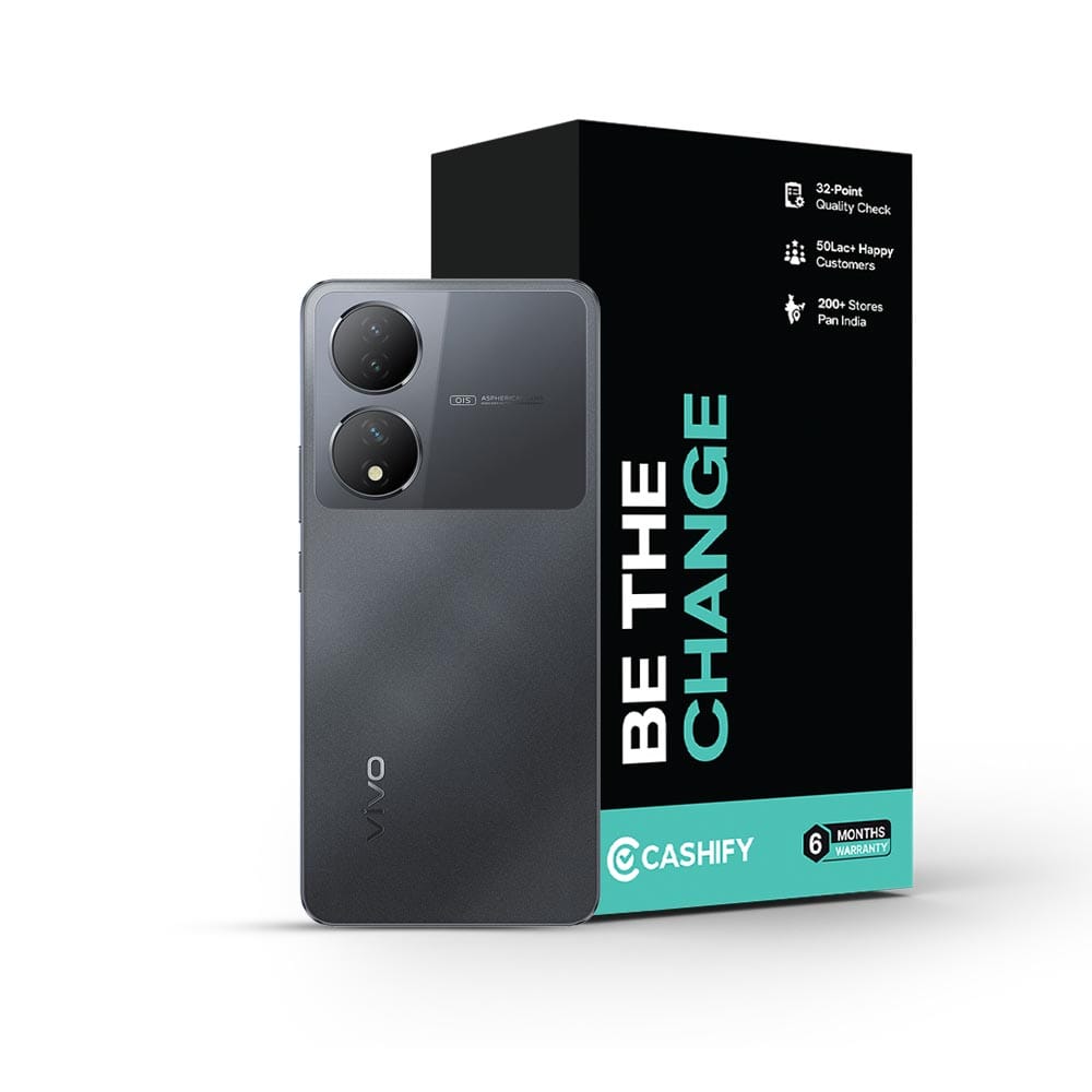 Vivo Y100 5G - Refurbished_Metal Black_Phone With Box_52495