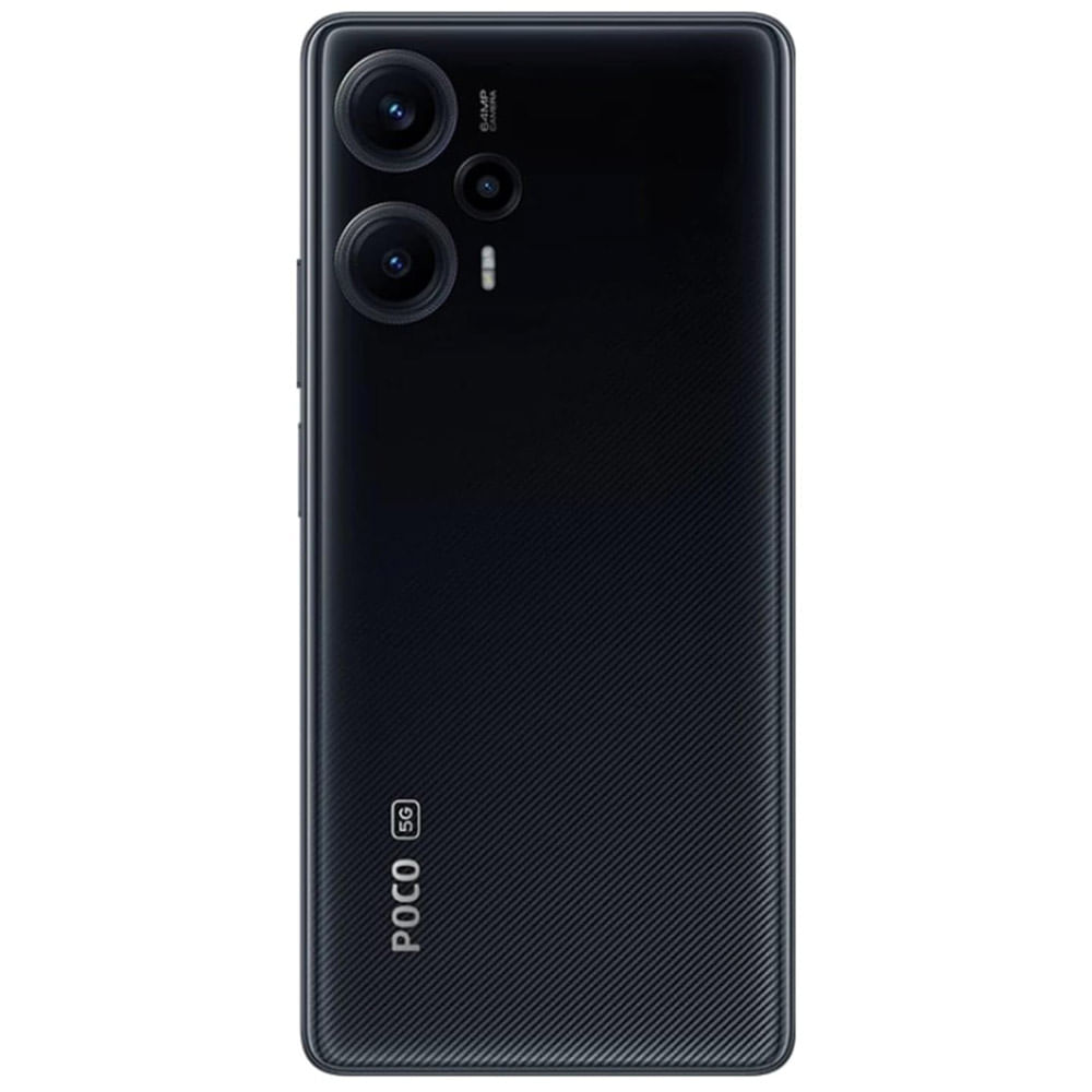 POCO F5 5G - Refurbished_Carbon Black_Back_53491
