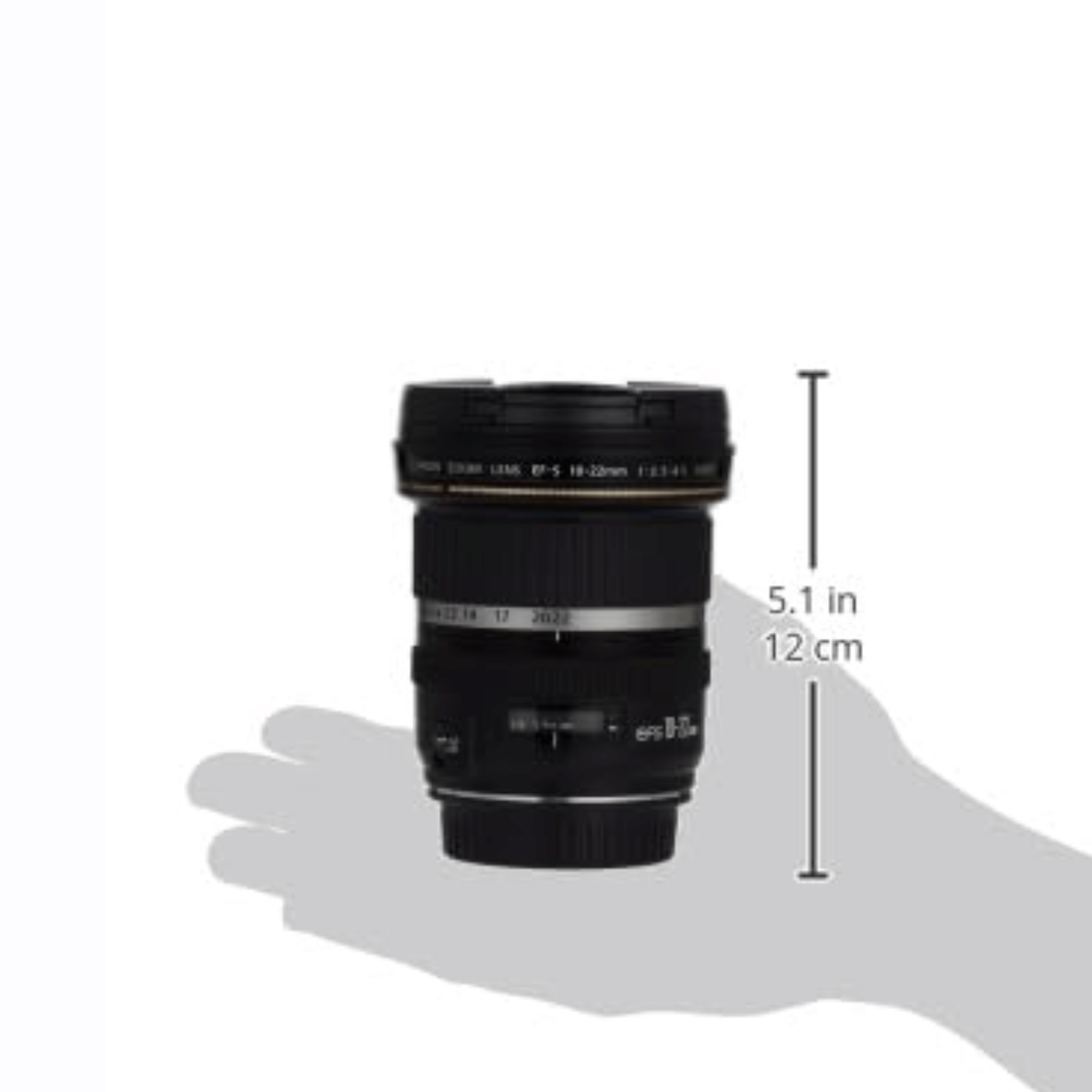 Canon EF–S 10–22 mm f/3.5–4.5 USM Wide–angle Zoom Lens - Refurbished Good - Black - Refurbished_Black_Bottom_123485