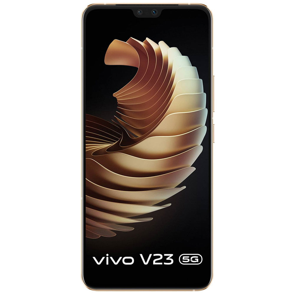 Vivo V23 5G - Refurbished-Sunshine Gold-front