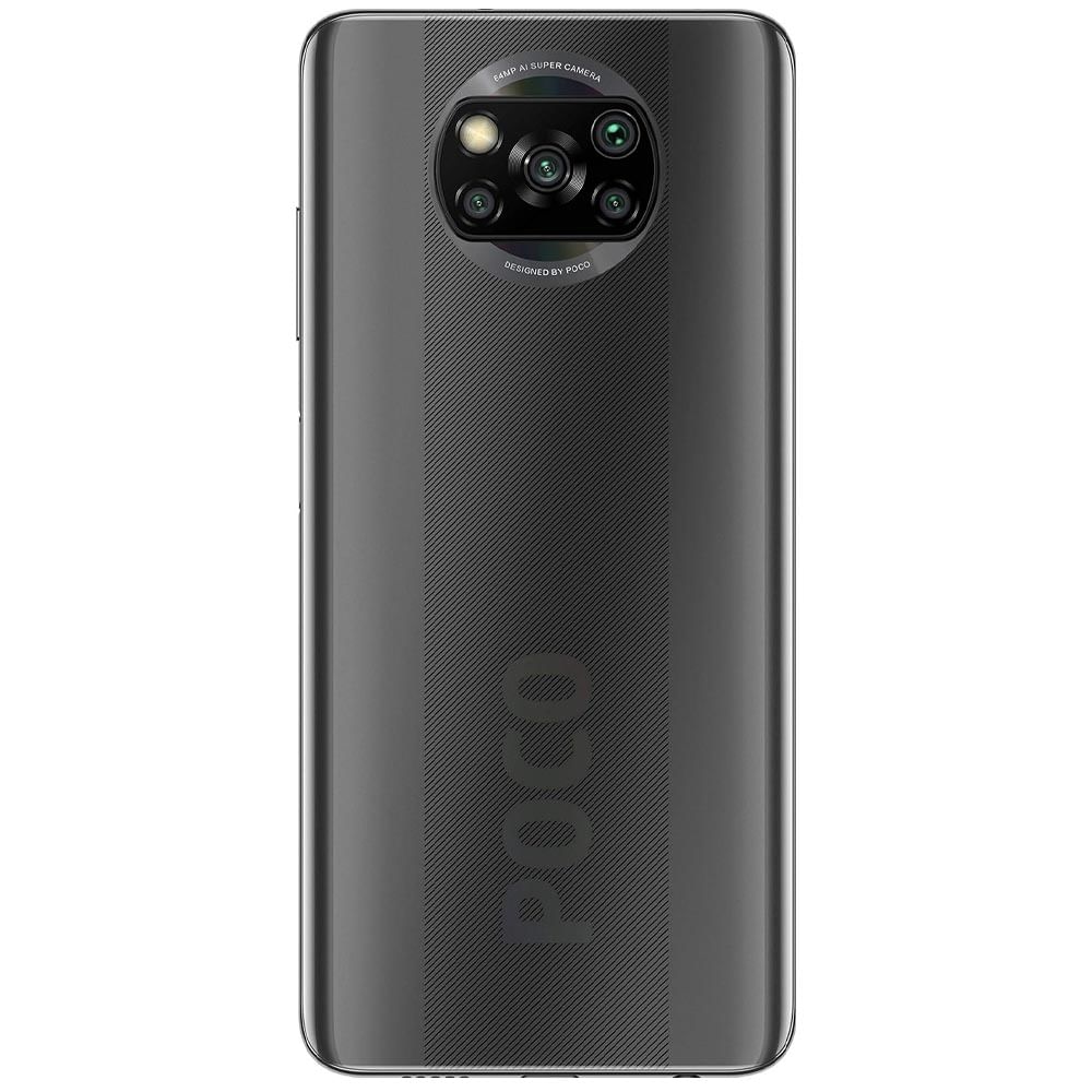 POCO X3 - Refurbished_Shadow Grey_Back_59081