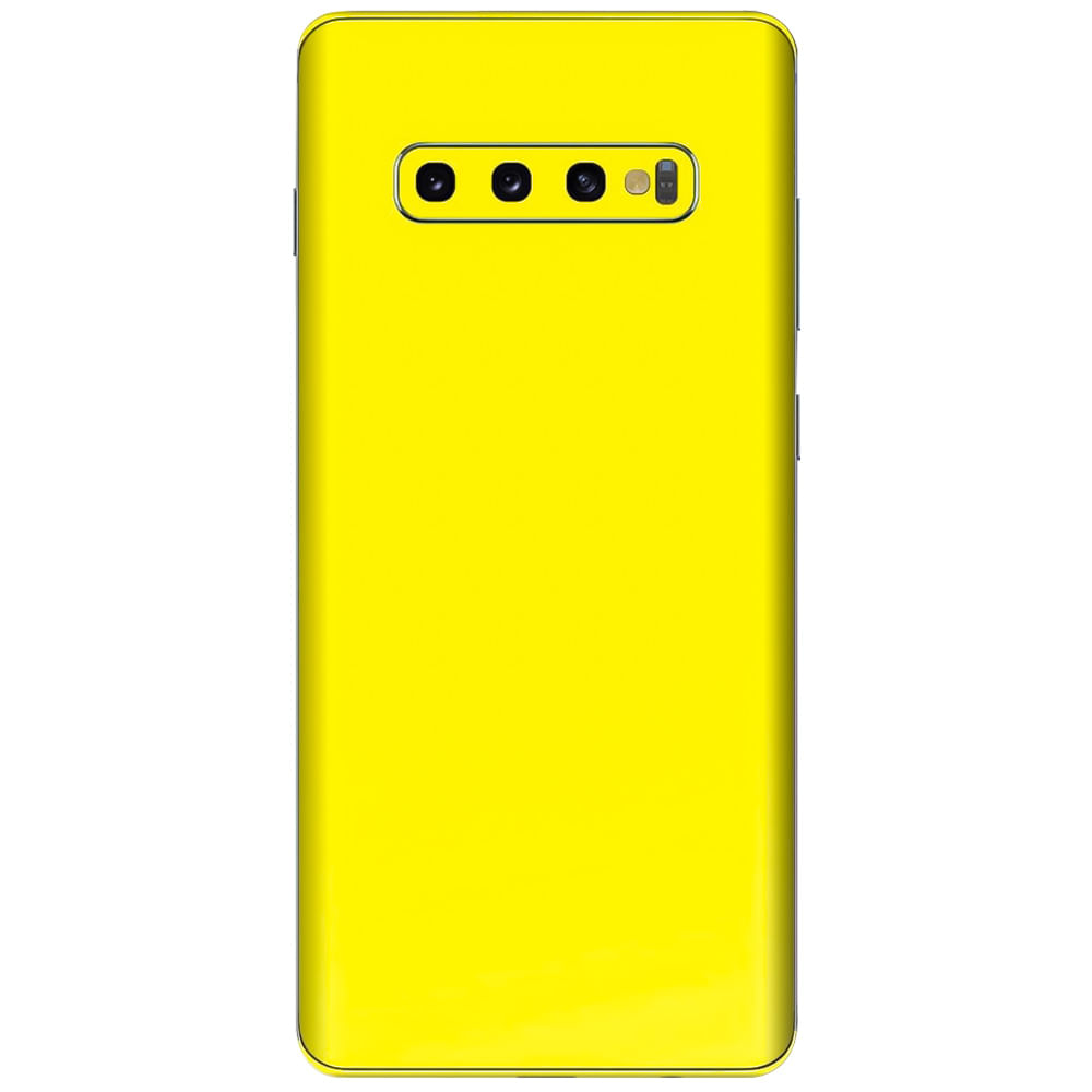 Samsung Galaxy S10 - Refurbished_Canary Yellow_Back_49246