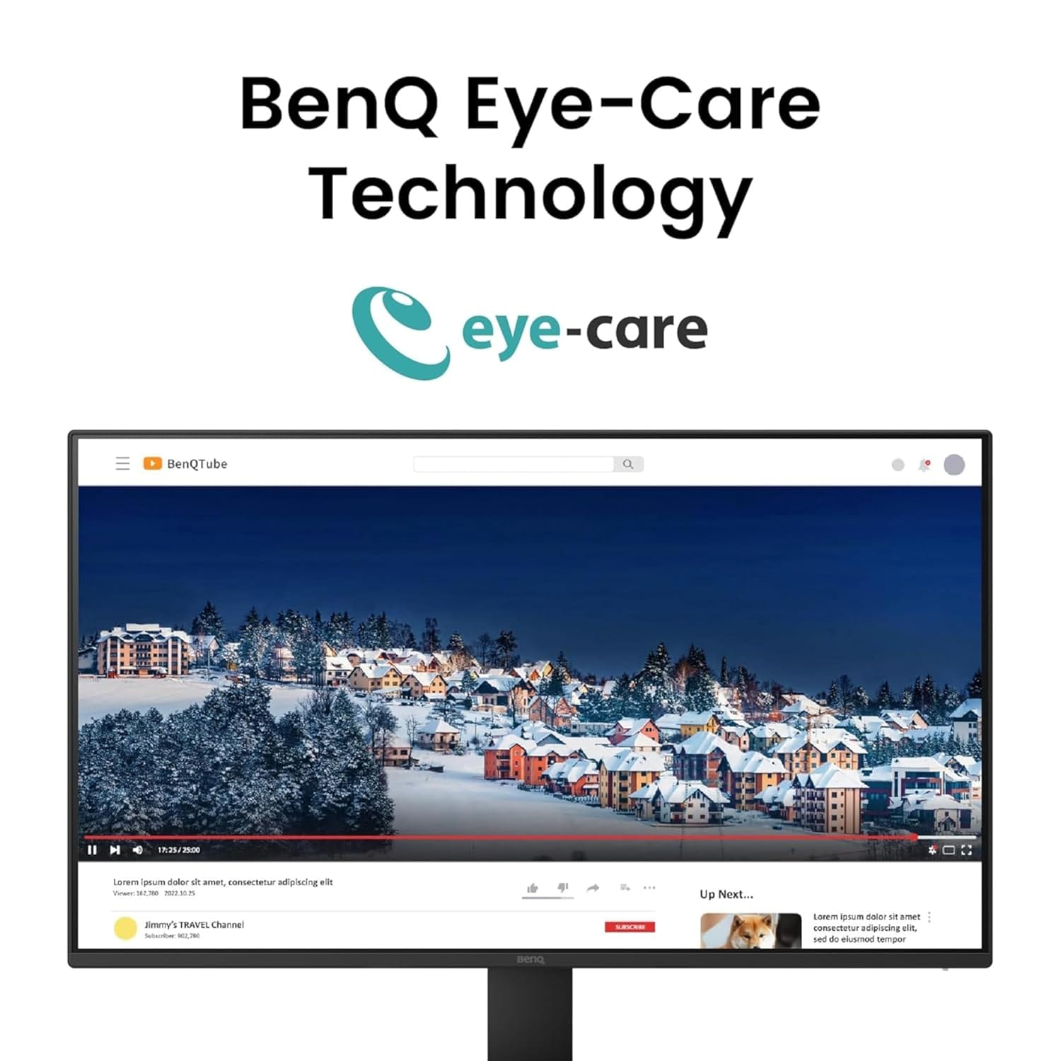 BenQ GW2491 23.8 Inch IPS 100 Hz FHD Monitor - Unboxed_Black_Left Side_88213