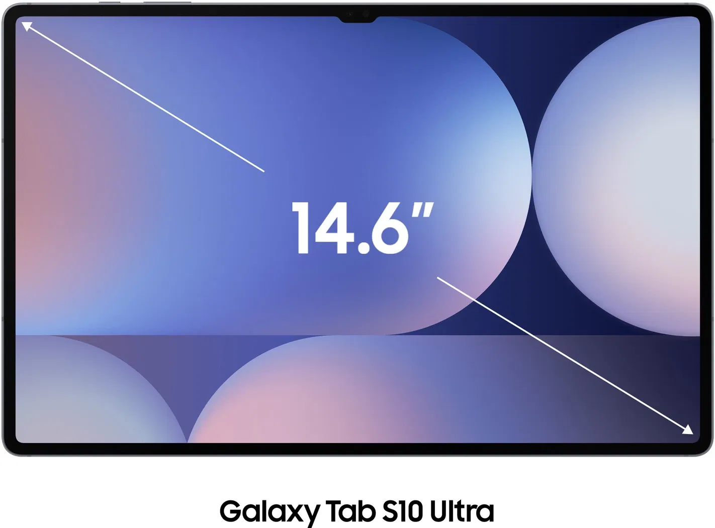 Samsung Galaxy Tab S10 Ultra 2024 (12.6 inch, WiFi Only)- Refurbished_Moonstone Grey_Front_89406