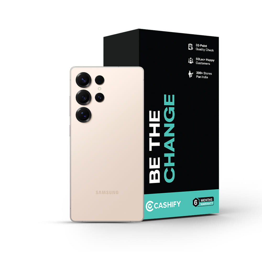Samsung Galaxy S25 Ultra 5G - Refurbished_Titanium Pinkgold_Phone With Box_61055