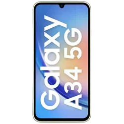 Samsung Galaxy A34 5G - Refurbished_Awesome Silver_Front_56022