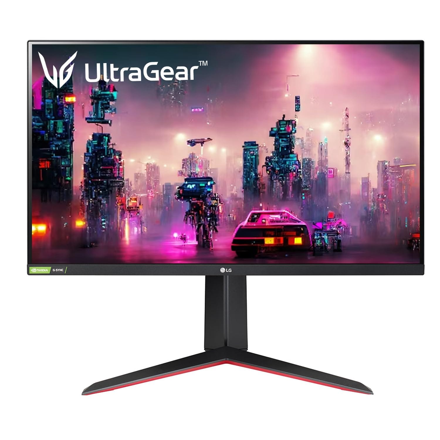 LG 27GN650 27 Inch IPS 144 Hz FHD Monitor  - Unboxed_Black_Front_89557