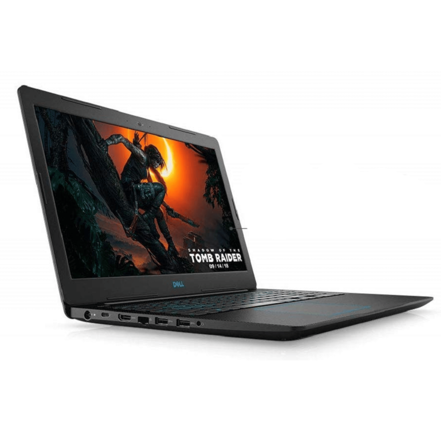 Dell G3 Gaming Series G3 3579 (Intel Core i5 8th Gen 15.6 Inch)- Refurbished_Black_Left Side_124441