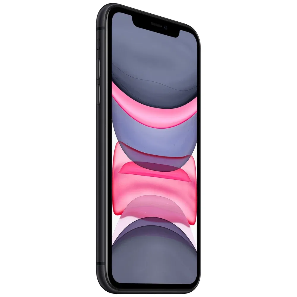 Apple iPhone 11 - Refurbished_Black_Left Side_125506