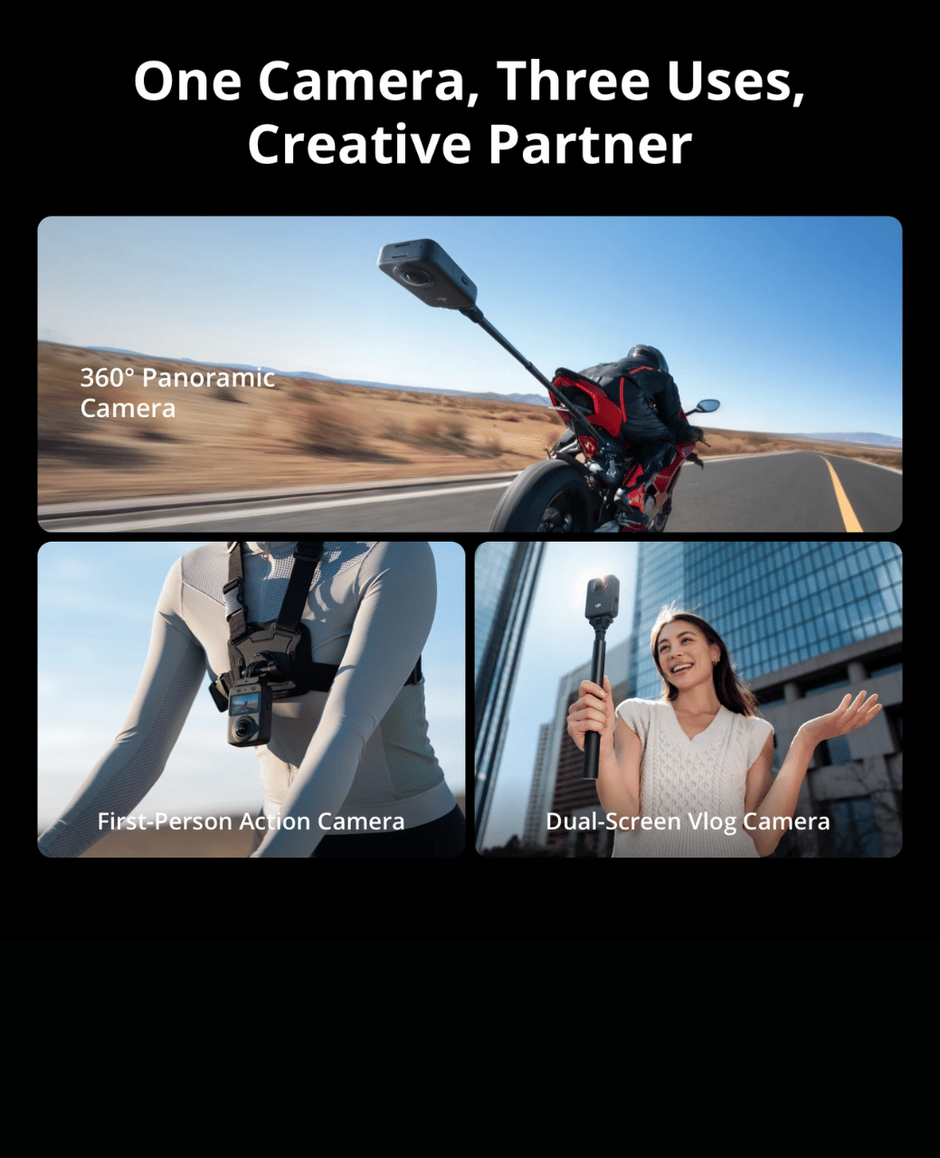 DJI OSMO 360 Standard Combo Action Camera - Refurbished_All_Others_116887
