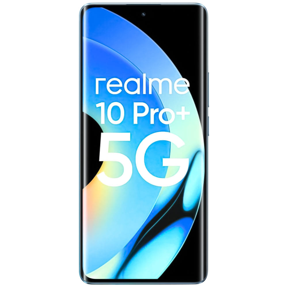 Realme 10 Pro Plus 5G - Refurbished_Nebula Blue_Front_59120