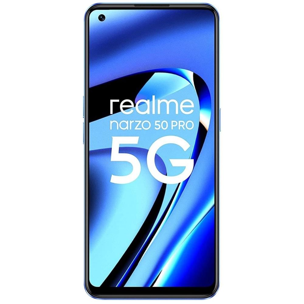 Realme Narzo 50 Pro 5G - Refurbished_Hyber Blue_Front_53666