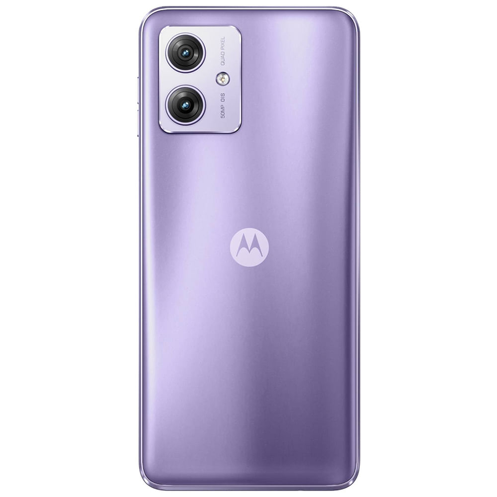 Motorola Moto G64 5G - Refurbished_Ice Lilac_Back_50774