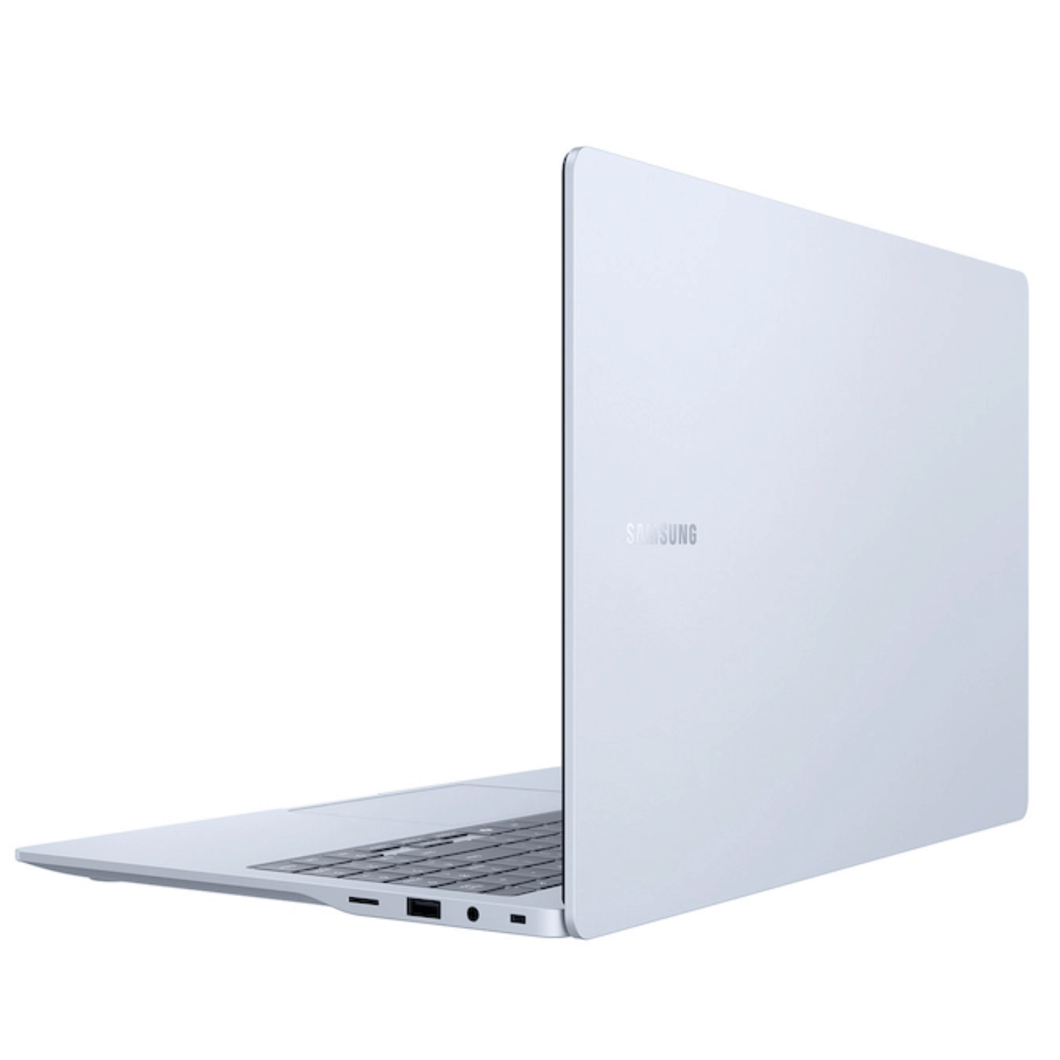Samsung Galaxy Book4 Edge Series NP750XQB (Snapdragon(R) X-X126100 - Qualcomm(R) Oryon(TM) CPU 15.6 Inch)- Refurbished_Lake Blue_Back_90166