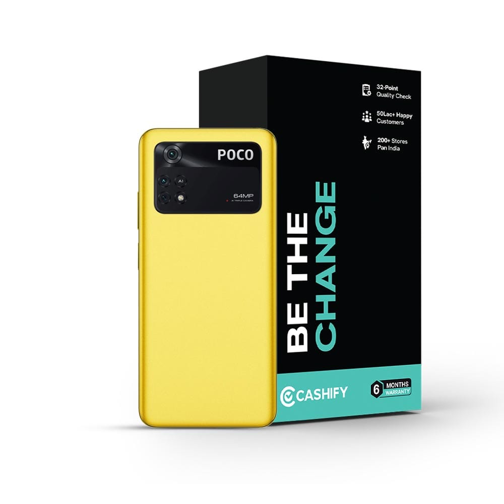 POCO M4 Pro - Refurbished_Poco Yellow_Phone With Box_49576