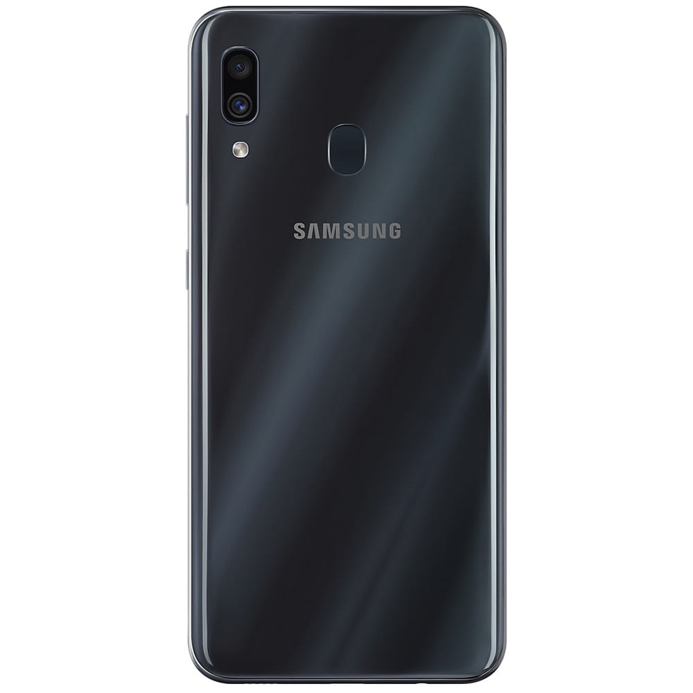Samsung Galaxy A30 - Refurbished_Black_Back_60448