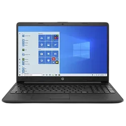 HP/Compaq HP 15 Series 15s-du1064tu (Intel Core i3 10th Gen 15.6 Inch)- Refurbished_Black_Front_61358