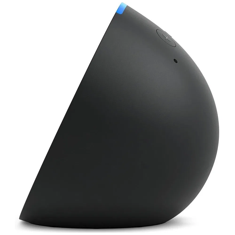Amazon Echo Pop with Bluetooth and Alexa _Black_Left Side_124751