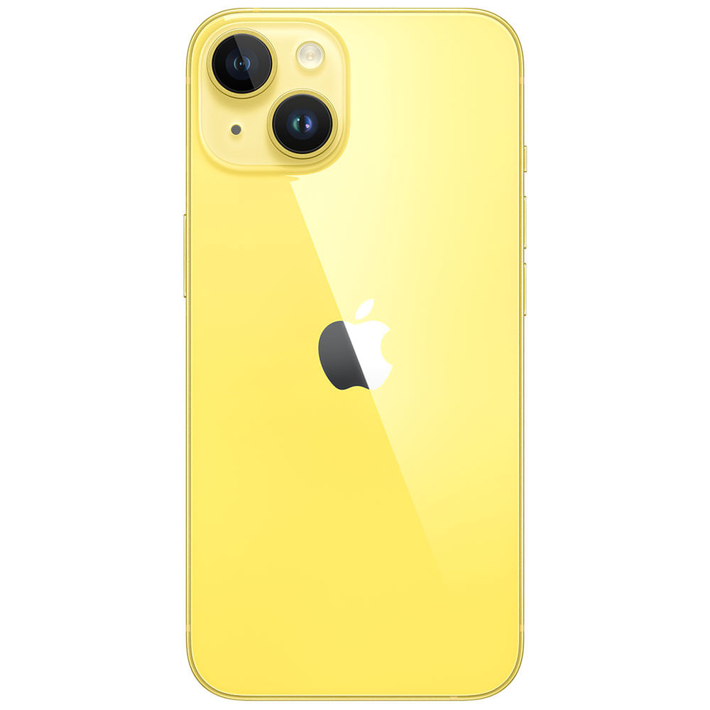 Apple iPhone 14 Plus - Refurbished_Yellow_Back_46906