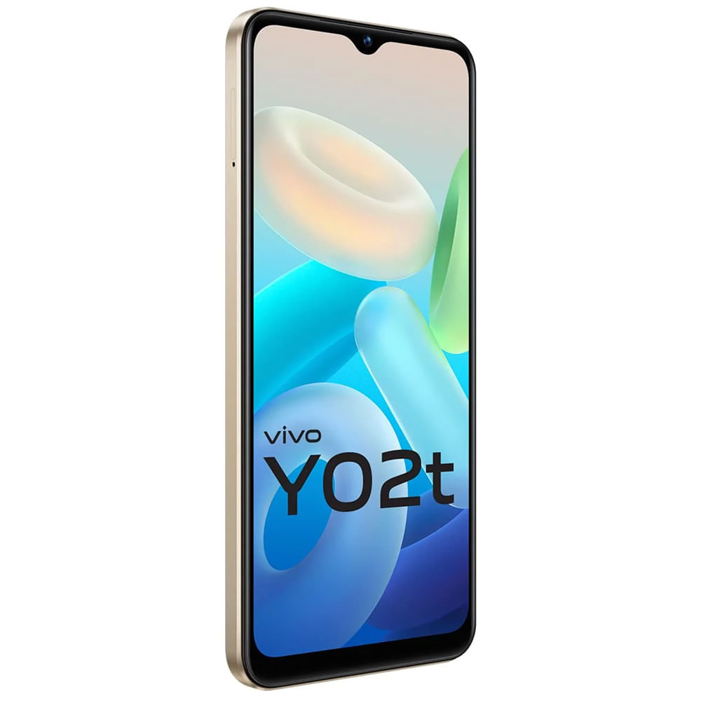 Vivo Y02T - Refurbished_Sunset Gold_Left Side_48933