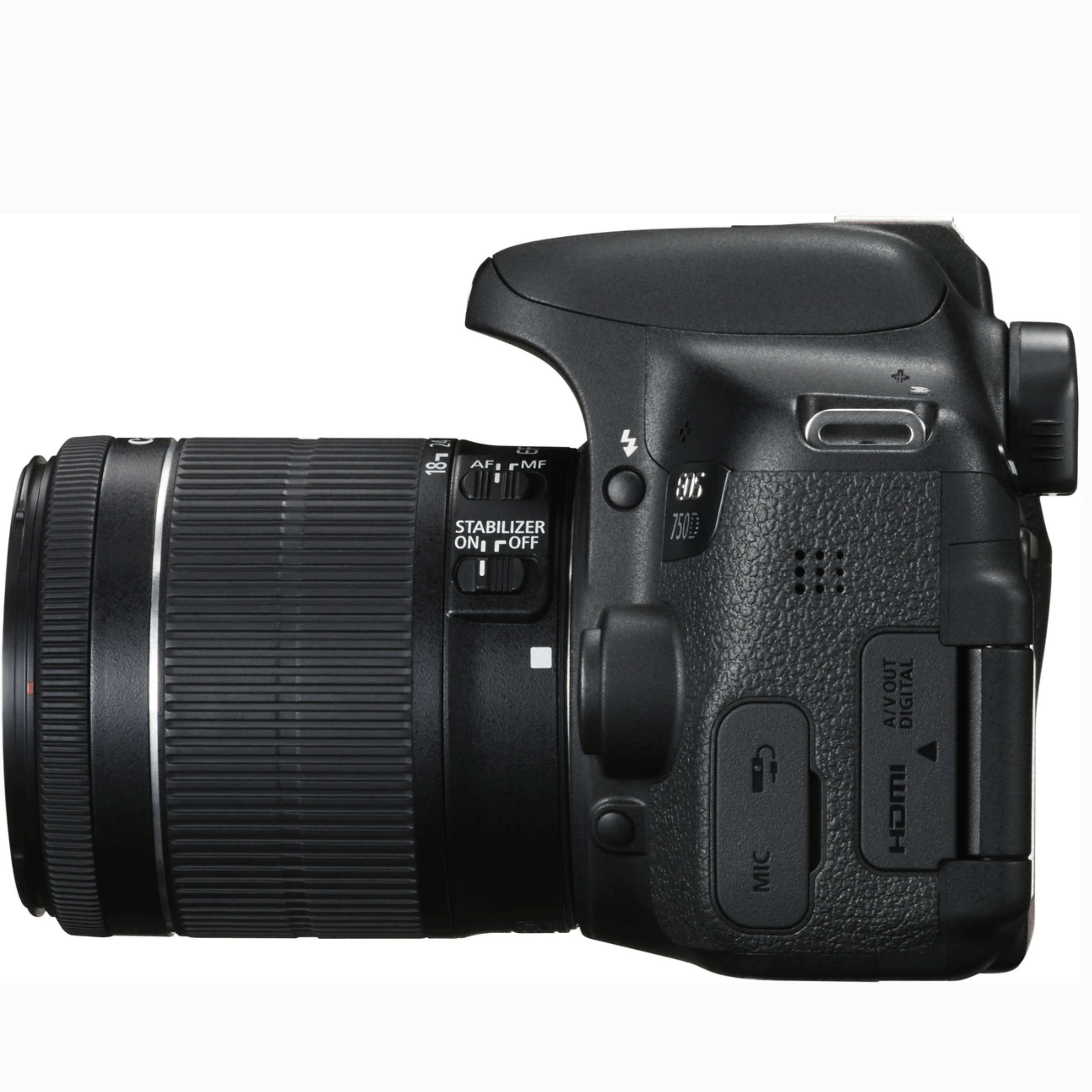Canon EOS 750D 24.2MP DSLR - Refurbished_Black_Quality_115017