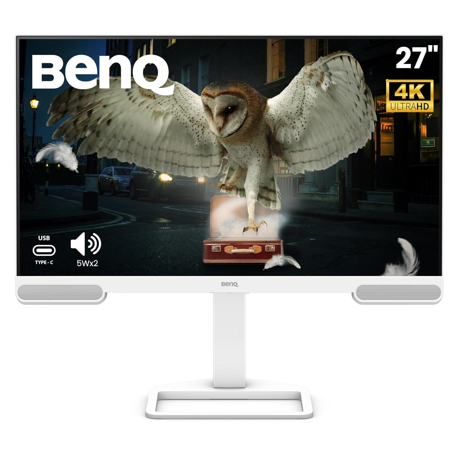 BenQ EW2790U 27 Inch IPS 60 Hz 4K UHD LCD Monitor - Unboxed
