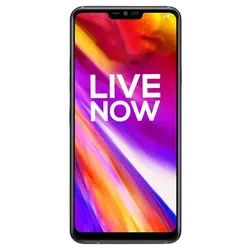 Refurbished LG G7 ThinQ New Aurora Blue Front