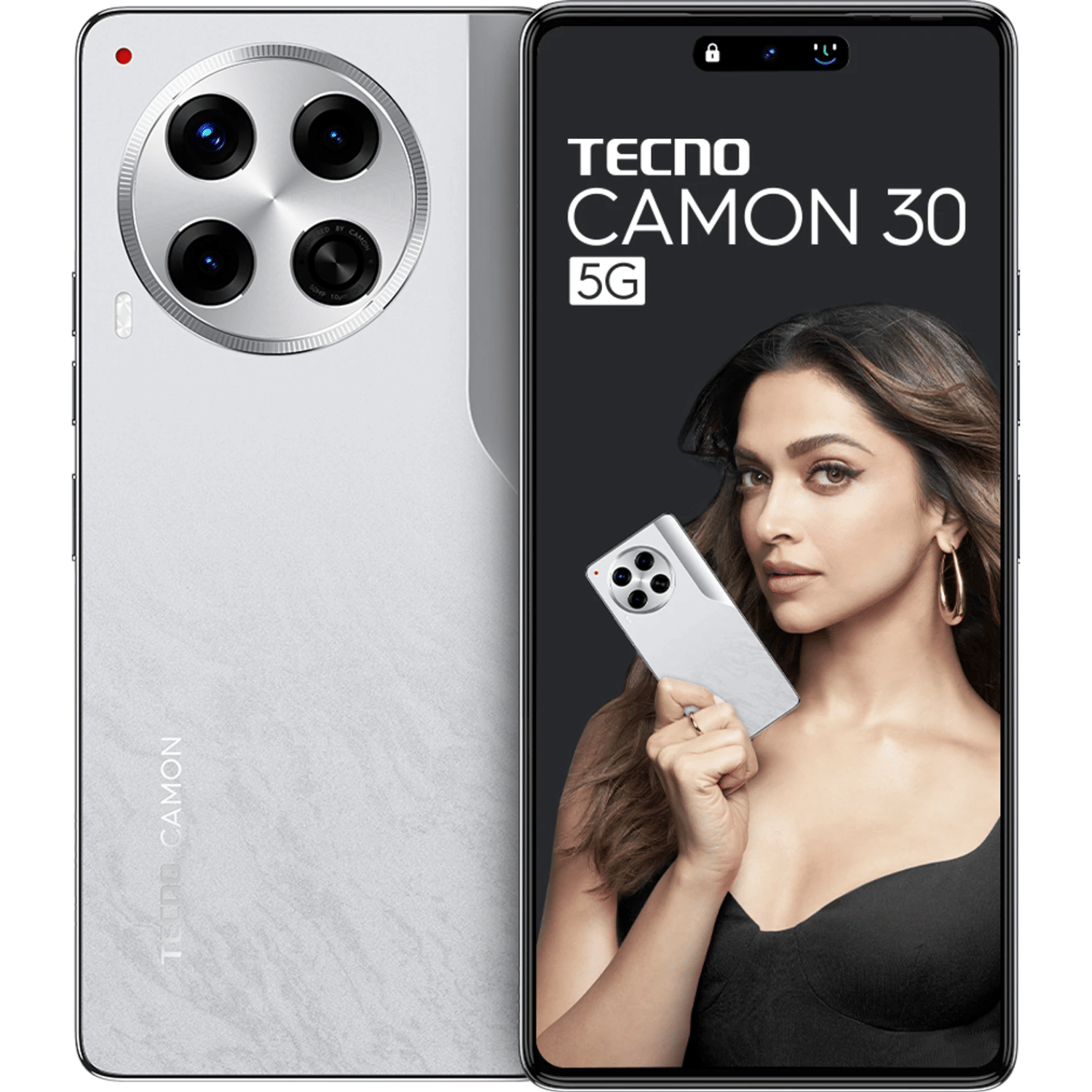 Tecno Camon 30 5G - Refurbished_Uyuni Salt Whit_Top_112738
