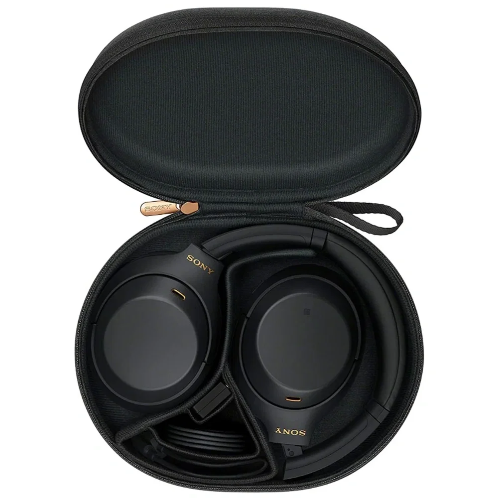 Sony WH–1000XM4 Wireless Noise Cancelling Headphones - Refurbished_Black_Top_133499