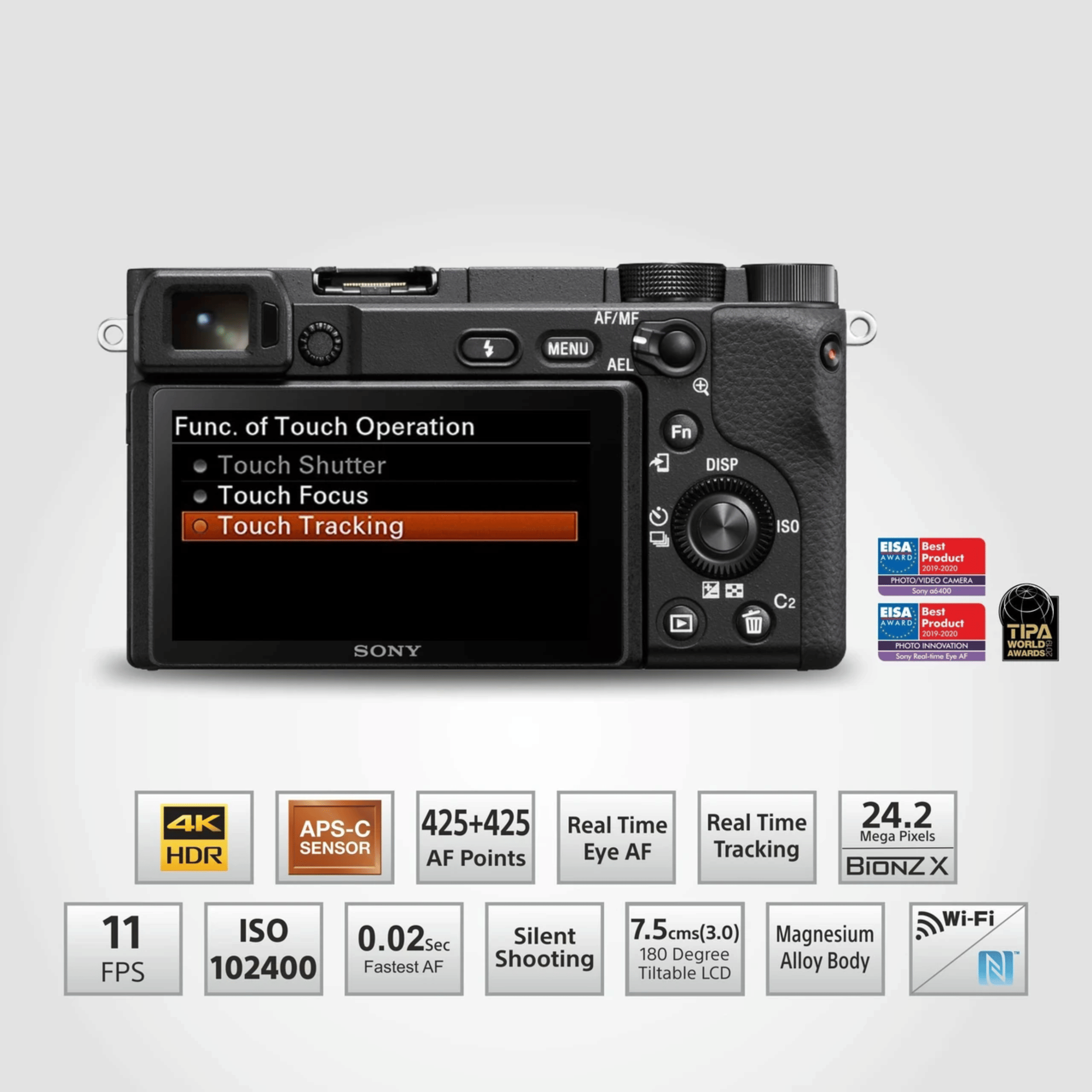 Sony Alpha A6400 24.2MP Mirrorless Camera - Refurbished_All_Others_115526
