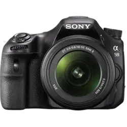 Sony Alpha A58 20.1MP DSLR - Refurbished_Black_Front_114570